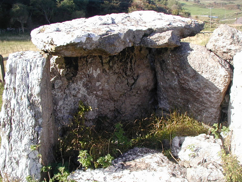 cromlech burial chamber at llandudno
